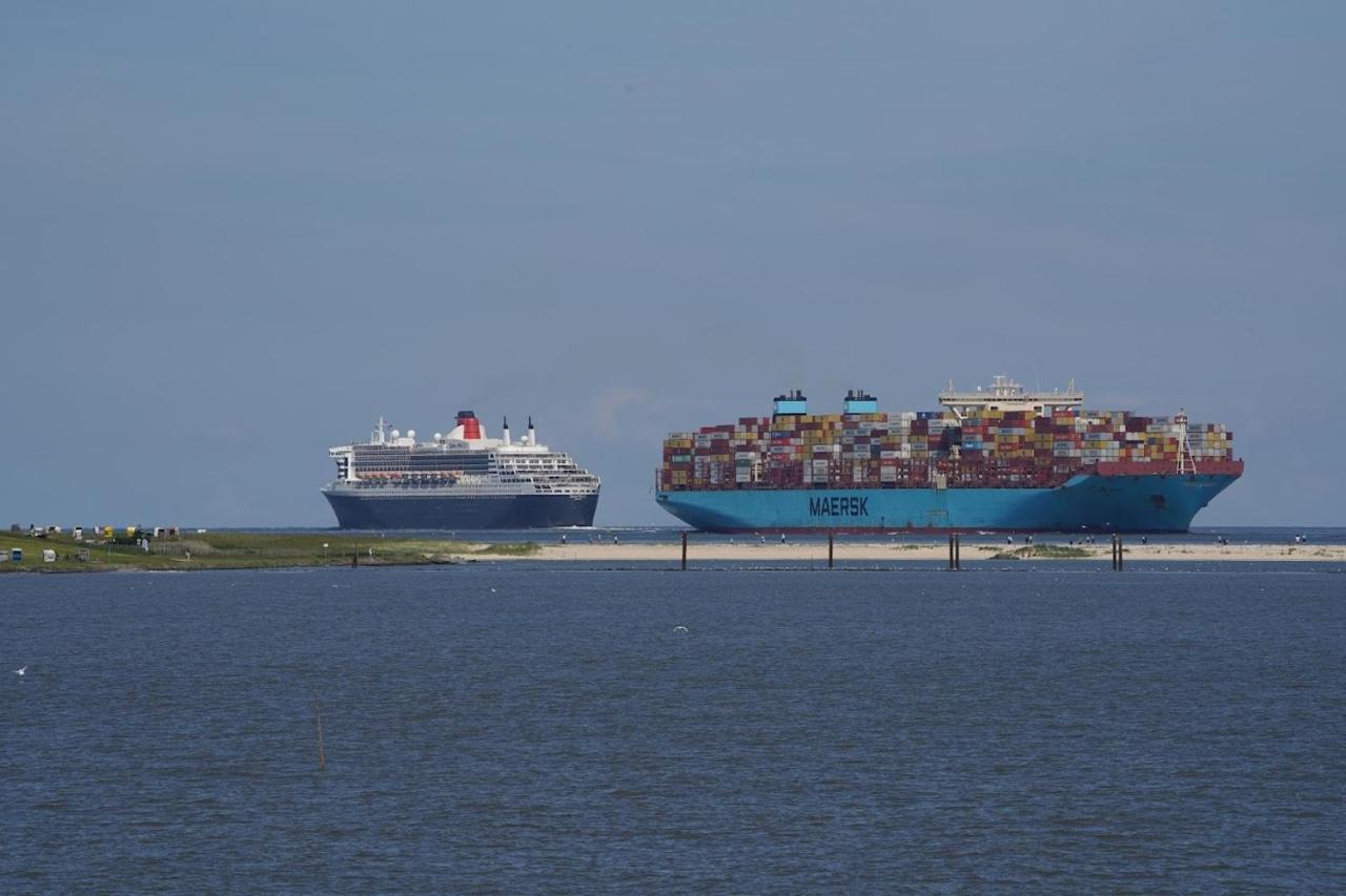 Ferienwohnungen Auf Der Duene Cuxhaven Ngoại thất bức ảnh